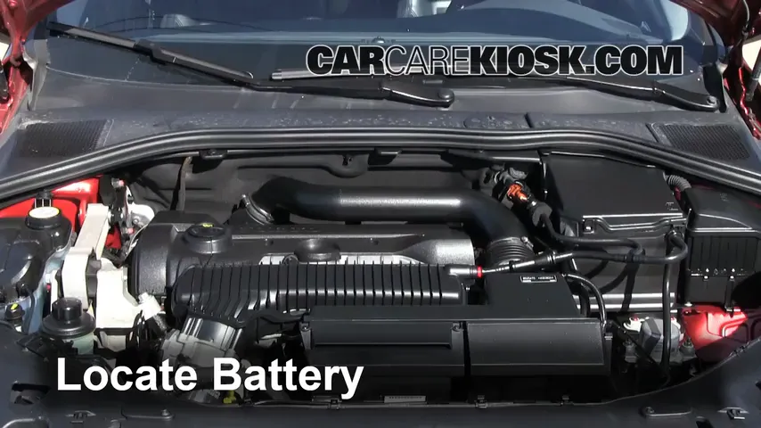 2012 Volvo S60 T5 2.5L 5 Cyl. Turbo Battery Jumpstart